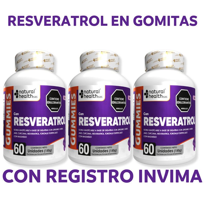 Resveratrol Gomas