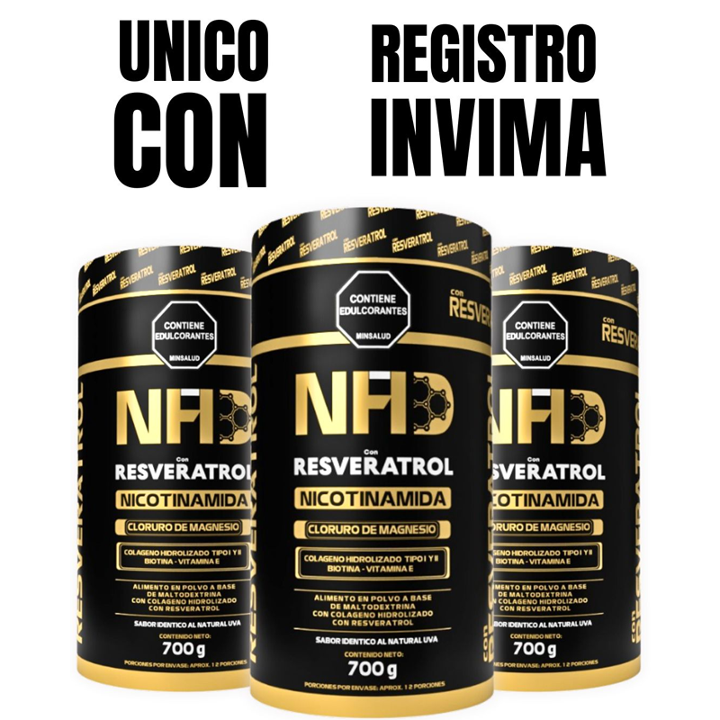 NAD + Resveratrol Polvo